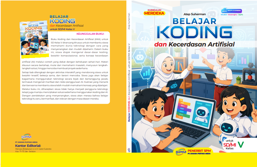 Belajar Koding dan Kecerdasan Artifisial Untuk SD/MI Kelas V