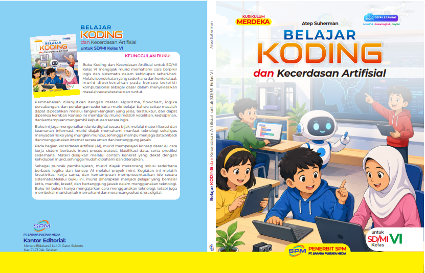 Belajar Koding dan Kecerdasan Artifisial Untuk SD/MI Kelas VI